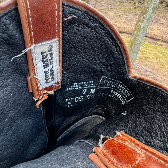 Vintage Women's Cowboy Boots Size 7 - Picture 3 of 4